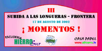 III SUBIDA A LAS LONGUERAS - FRONTERA 2002