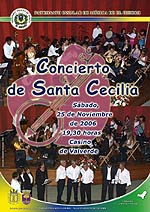 Cartel Concierto Santa Cecilia 2006